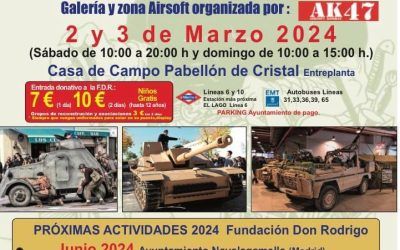 2-3 MARZO 2024: FERIA «NO SÓLO MILITARIA»