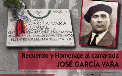 2 ABRIL 2025: ACTO HOMENAJE JOSÉ GARCÍA VARA